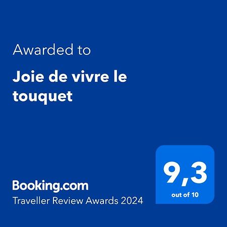 Appartement Joie De Vivre Le Touquet-Paris-Plage Extérieur photo